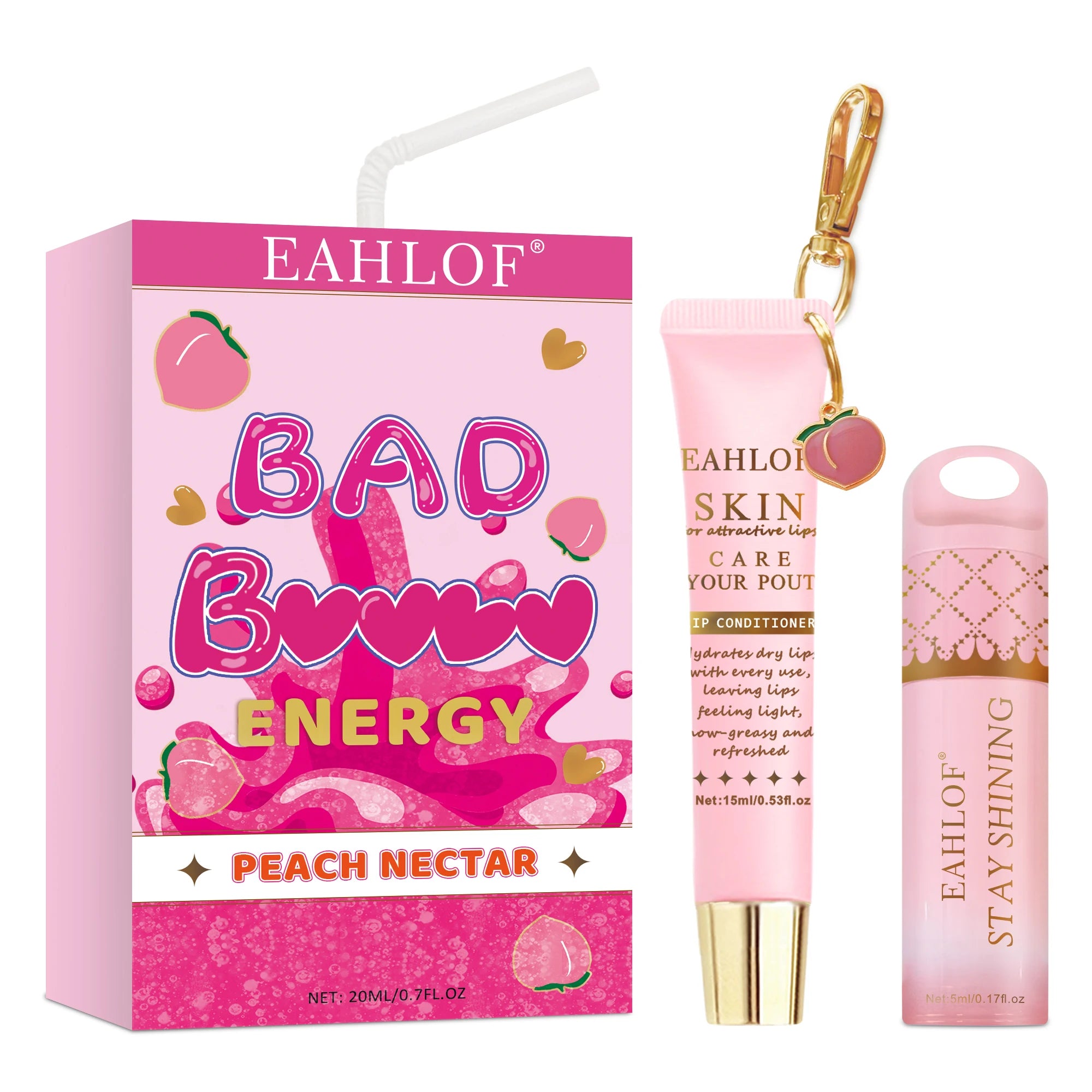 BAD BUN ENERGY – Flavoured Lip Care Set