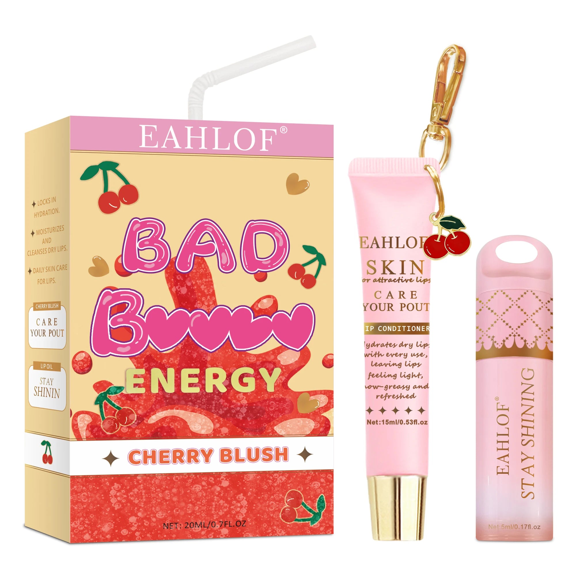 BAD BUN ENERGY – Flavoured Lip Care Set