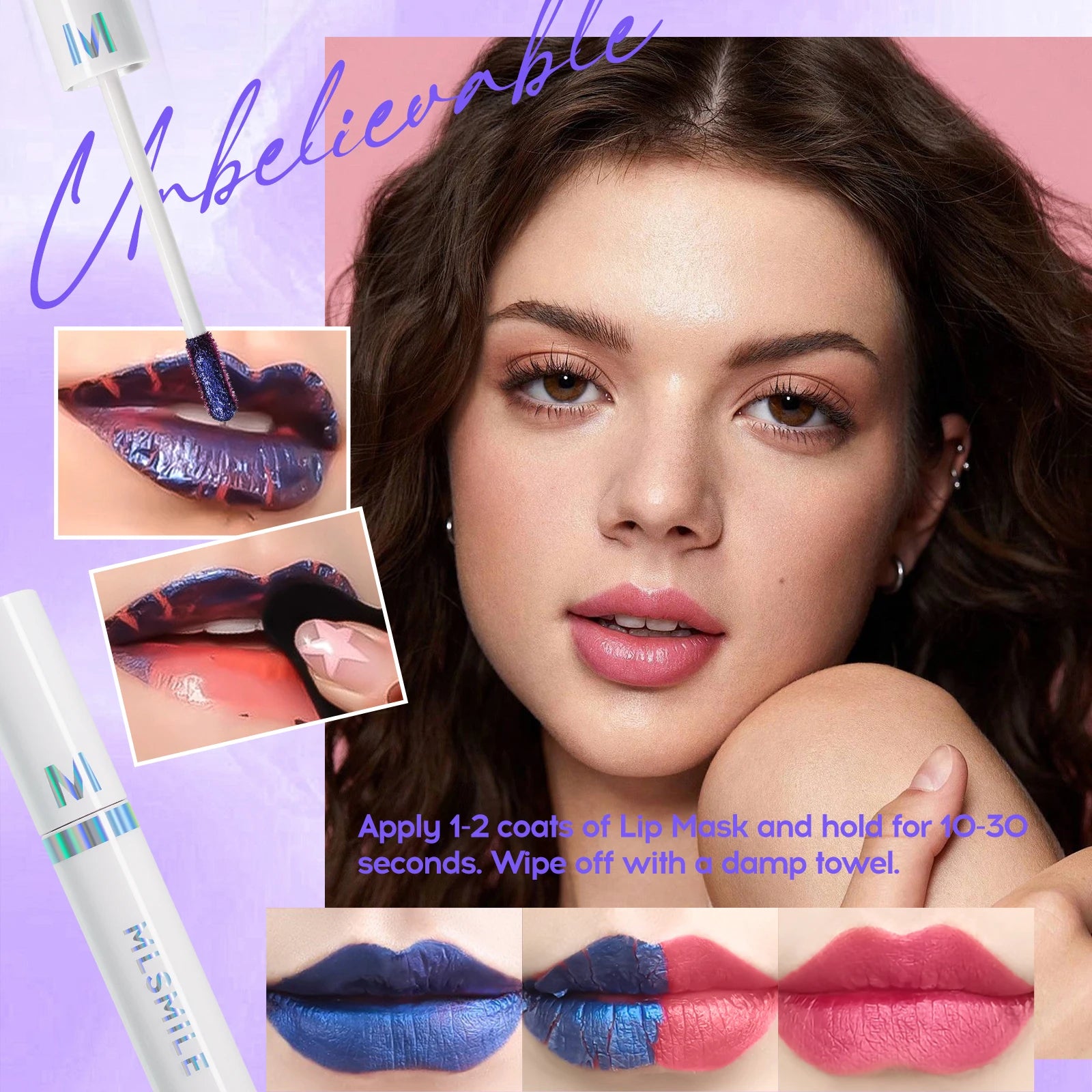 Cracking Lip Stain – Peel Off Metallic Lip Tint