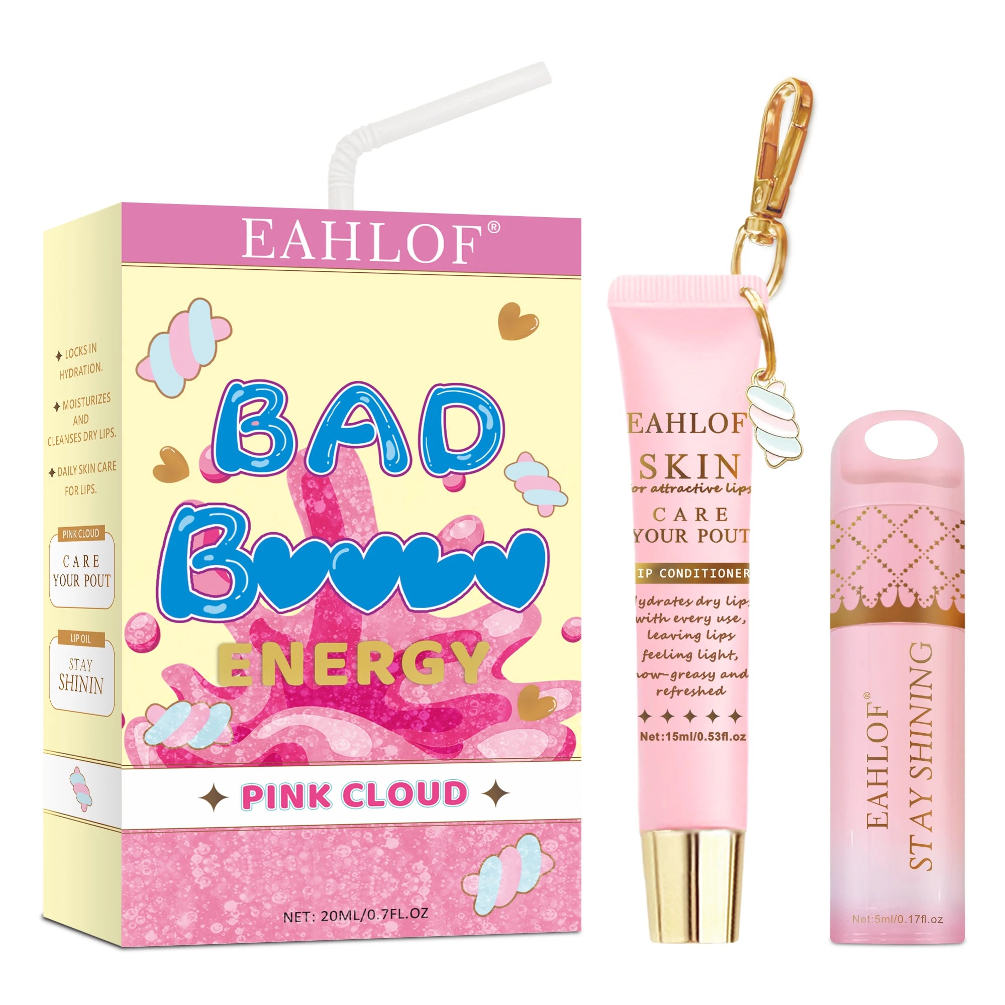 BAD BUN ENERGY – Flavoured Lip Care Set