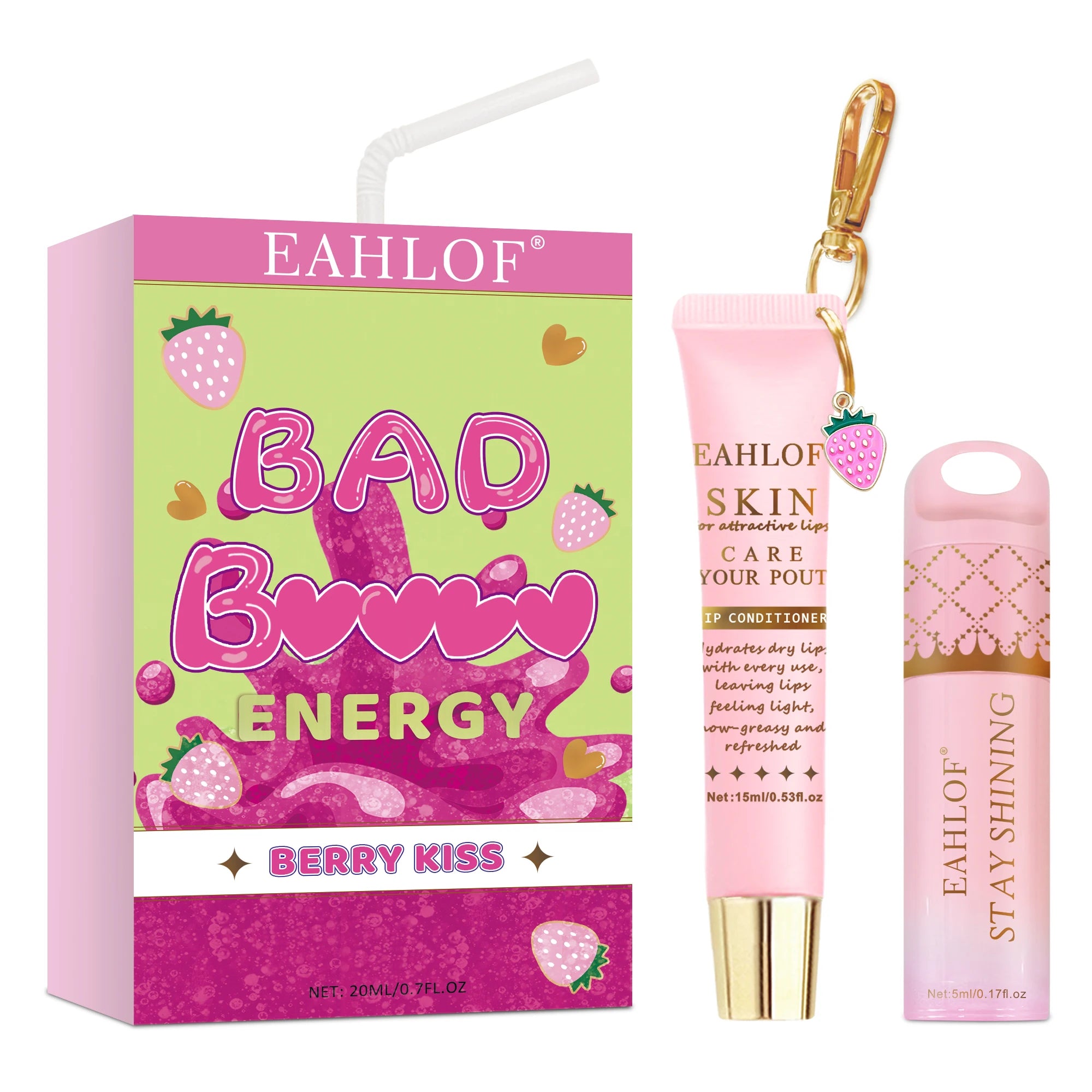 BAD BUN ENERGY – Flavoured Lip Care Set