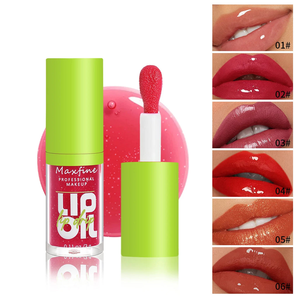 Maxfine Lip Oil – Glossy Shine & Deep Hydration