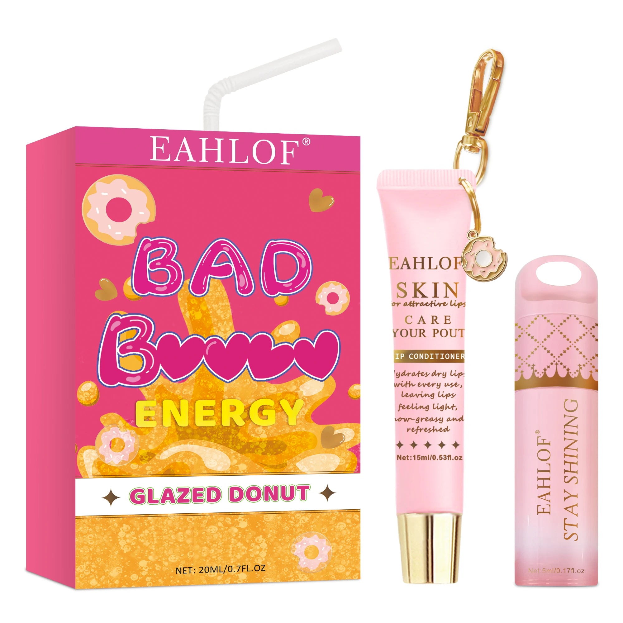 BAD BUN ENERGY – Flavoured Lip Care Set