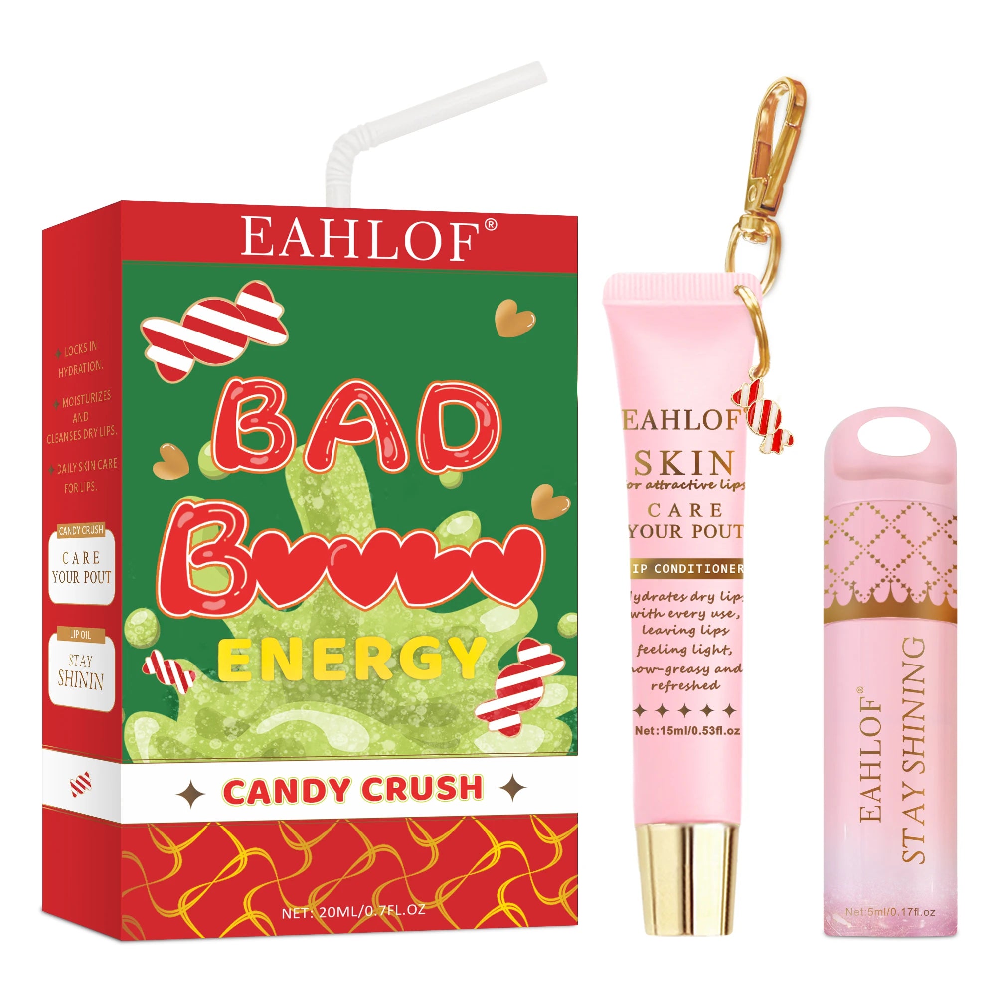 BAD BUN ENERGY – Flavoured Lip Care Set