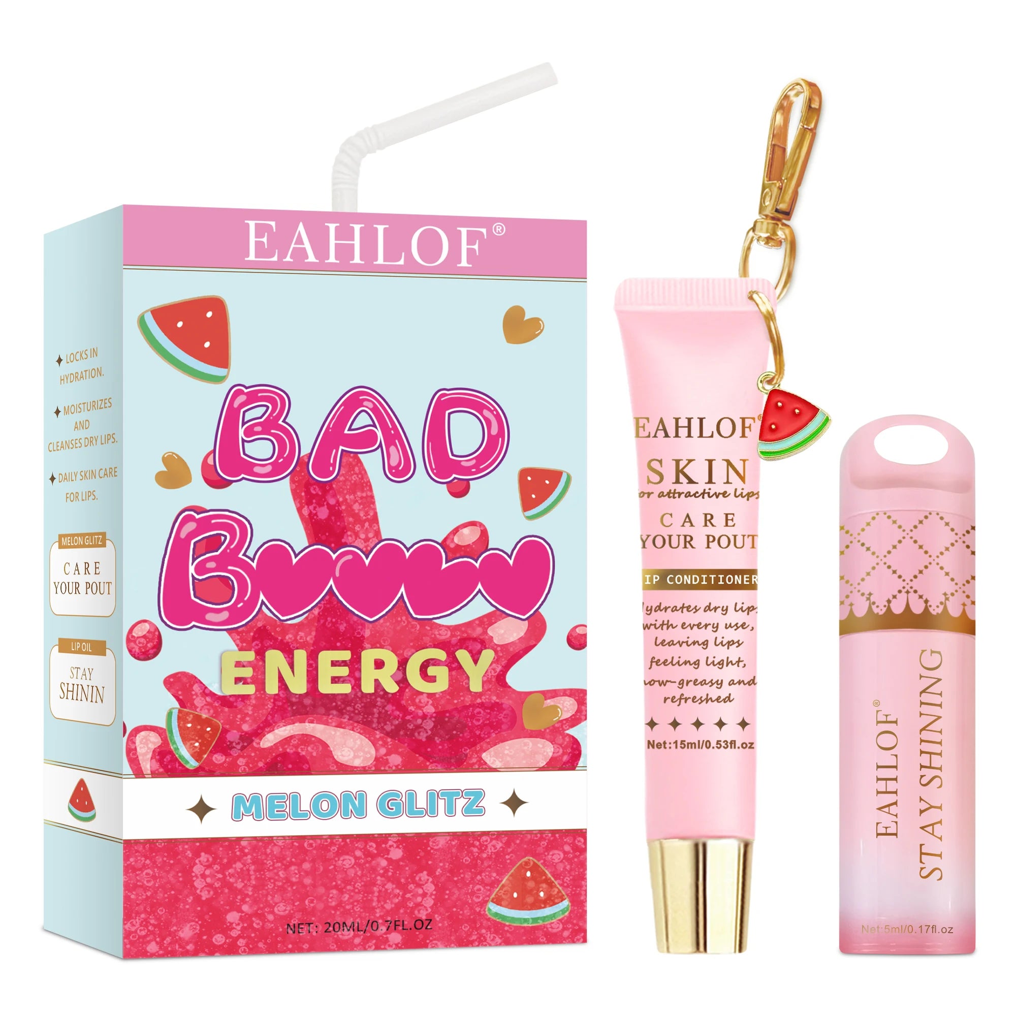 BAD BUN ENERGY – Flavoured Lip Care Set