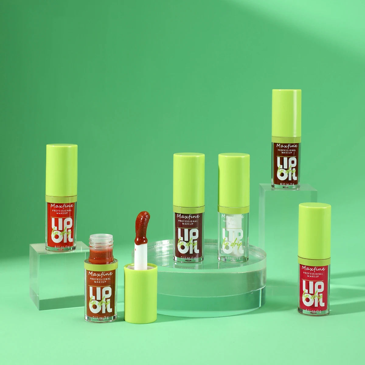 Maxfine Lip Oil – Glossy Shine & Deep Hydration