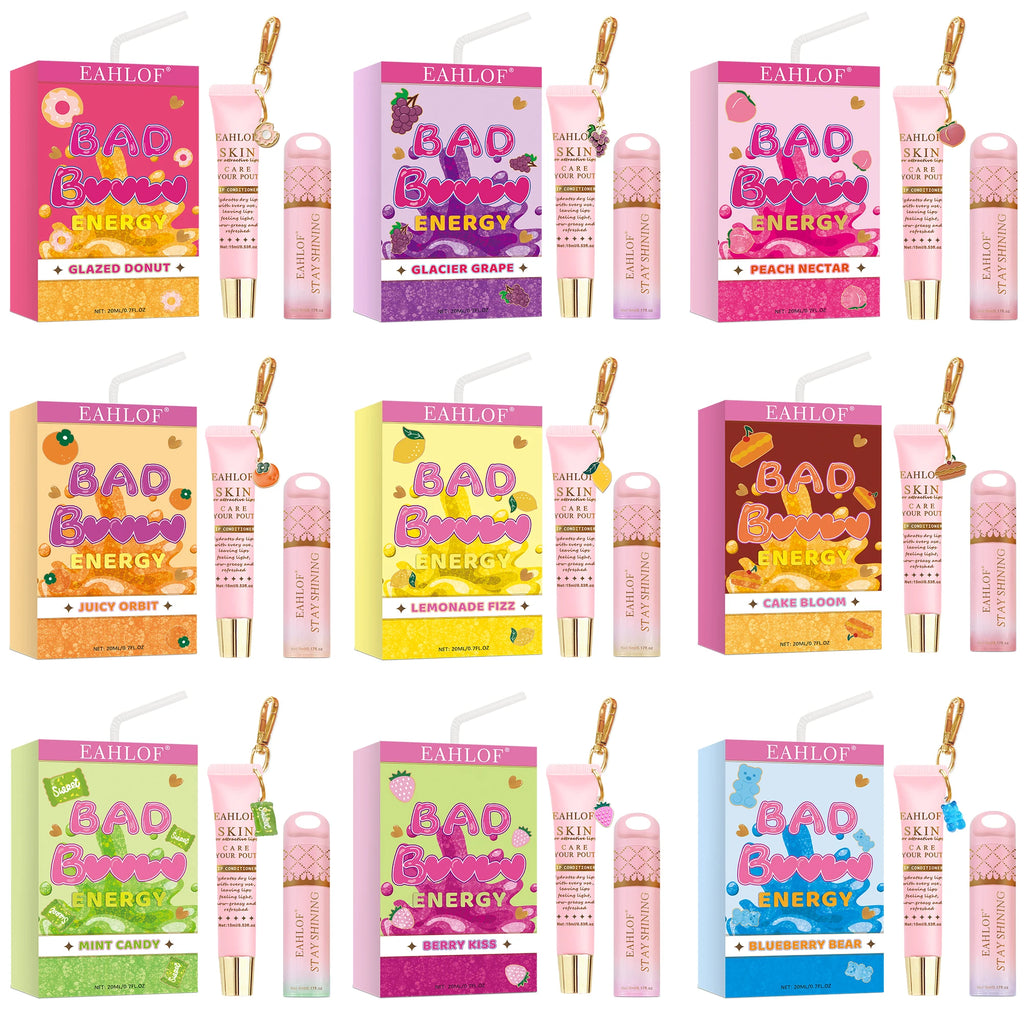 BAD BUN ENERGY – Flavoured Lip Care Set