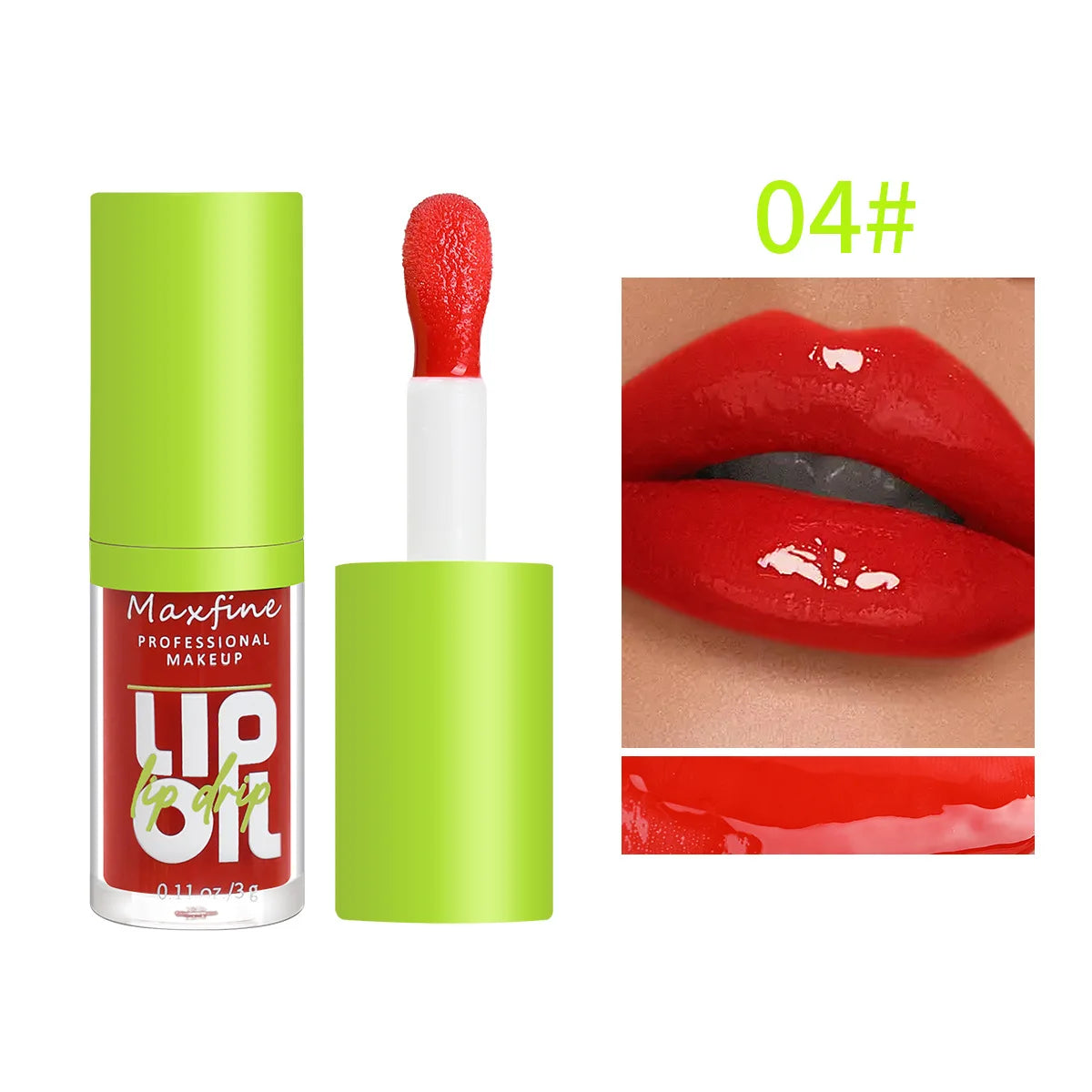 Maxfine Lip Oil – Glossy Shine & Deep Hydration