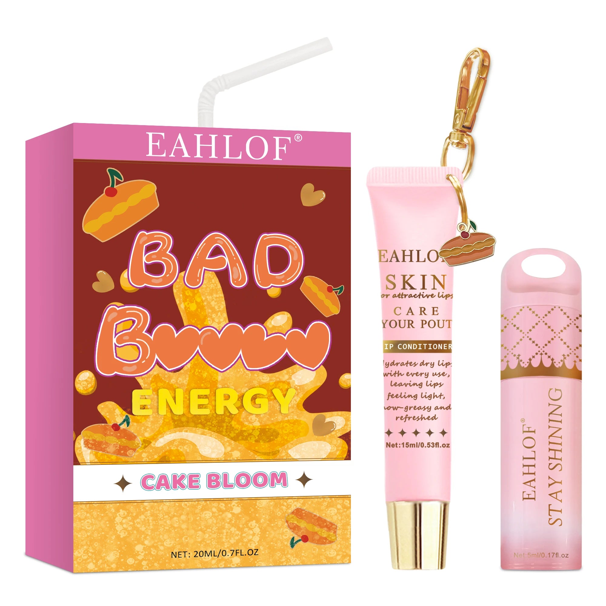 BAD BUN ENERGY – Flavoured Lip Care Set