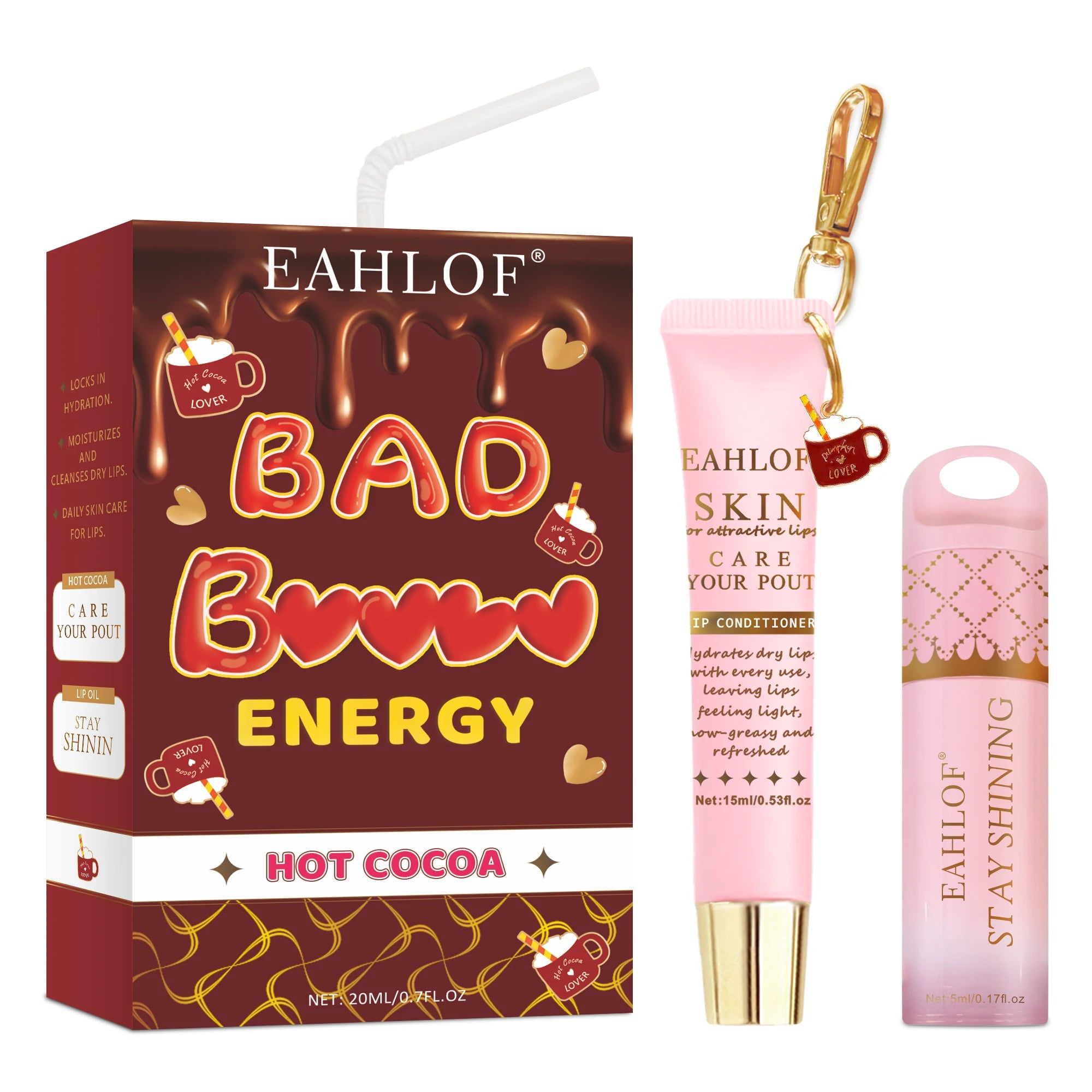 BAD BUN ENERGY – Flavoured Lip Care Set