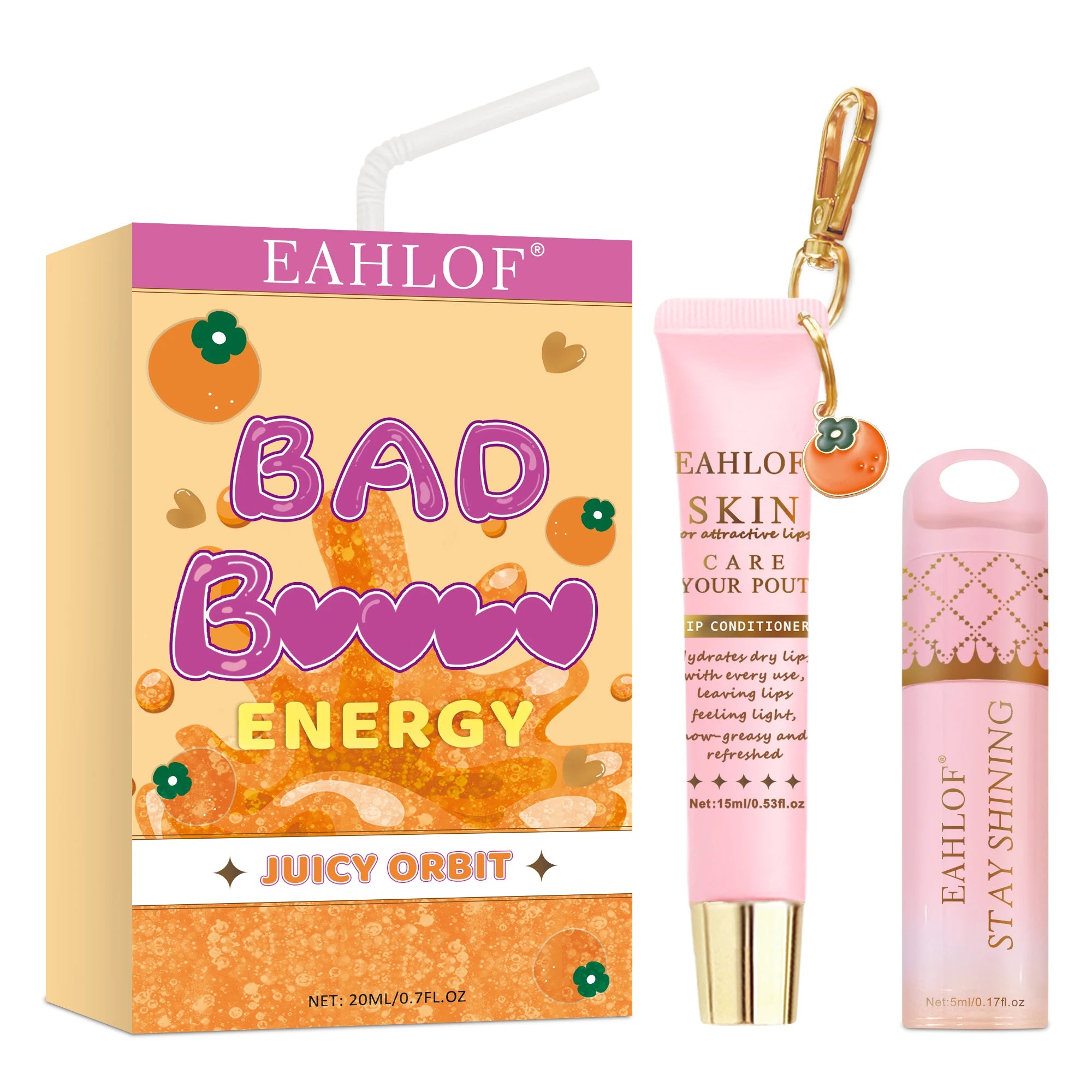 BAD BUN ENERGY – Flavoured Lip Care Set